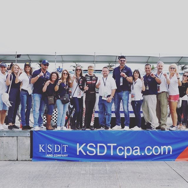 Oh how we miss the Nascar weekend! Here’s a picture of our KSDT family at the speedway! We can’t wait for next year !
