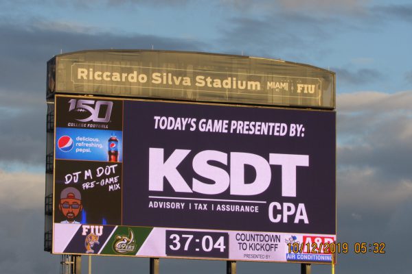 Sponsor of Game Videoboard 10.12